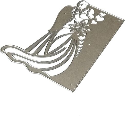 hinana Love Couple Border Metal Die Cuts,Love Heart Couple Frame Wedding Cutting Dies Cut Stencils for DIY Scrapbooking Photo Decorative Embossing Paper Dies for Scrapbooking Card Making in Saudi Arabia