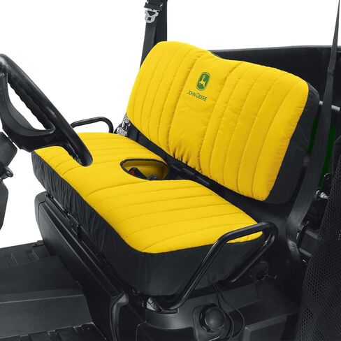 John Deere Mid-Size Bench Seat Cover #LP66449 - Yellow in Saudi Arabia