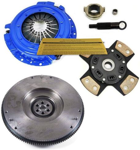 EFT 4-PUCK STAGE 3 CLUTCH KIT + FLYWHEEL FOR 1985-1987 FORD RANGER BRONCO 2.8 2.9 in Saudi Arabia