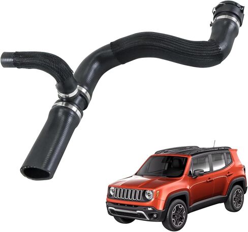 68246567AA خرطوم تبريد المبرد متوافق مع Jeep Renegade 2015 2016 2017 2018 2019 2020 2021 1.3L 2.4L خرطوم تبريد المبرد العلوي للمحرك in Saudi Arabia