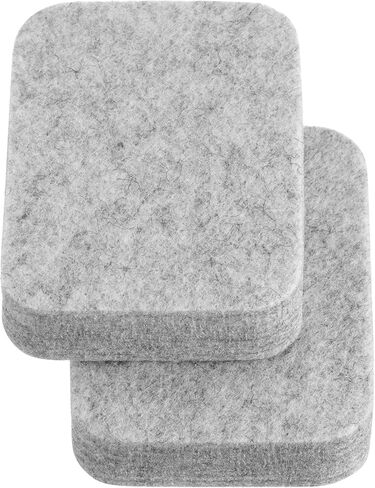 Amylove 2 Pcs Needle Felting Pad Natural Wool Needled Felting Mat Thick and Firm Needle Felting Base Felting Block for Precision Felting (5 x 6 x 1 Inch) in Kuwait