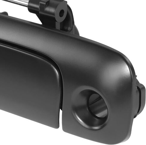 Auto Dynasty HO1310123 Factory Style Front Exterior Car Door Handle with Key Hole Compatible with Honda Fit 2007-2008, Driver Left Side, Primered Black in Saudi Arabia