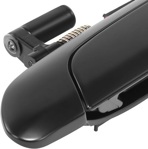 Auto Dynasty HO1310123 Factory Style Front Exterior Car Door Handle with Key Hole Compatible with Honda Fit 2007-2008, Driver Left Side, Primered Black in Saudi Arabia