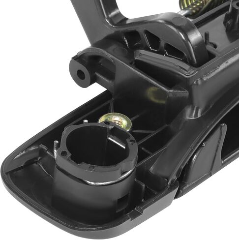 Auto Dynasty HO1310123 Factory Style Front Exterior Car Door Handle with Key Hole Compatible with Honda Fit 2007-2008, Driver Left Side, Primered Black in Saudi Arabia
