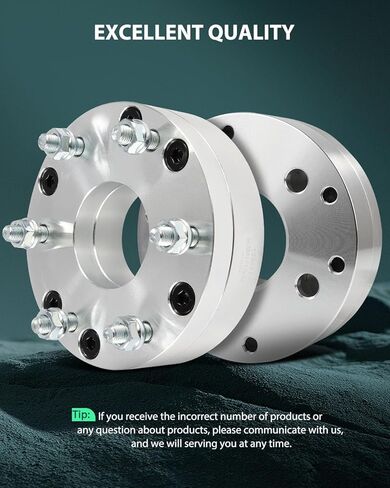SCITOO 4 قطع محولات عجلة 2 بوصة 5x4.75 إلى 6x5.5 تتحمل 70.5 مم ترصيع 12x1.5 5 محولات فواصل عجلة العروة تناسب شيفروليه كامارو كورفيت S10 S10 بليزر لجي إم سي جيمي S15 سونوما لبويك in Saudi Arabia