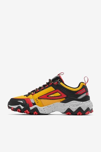 Fila Men's Oakmont Tr Sneaker, Black/Ecru/Mandarin Red, US 9 M in Saudi Arabia