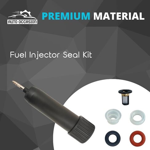 Fuel Injector Seal Kit Compatible with 2003-2007 Honda Accord 3.0L 2005-2017 Honda Odyssey 3.5L Replace 8001492N 6 Pack in Saudi Arabia
