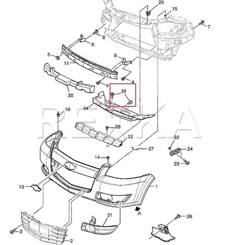 30 قطعة من Rexka لبيت عجلة الرادياتير وغطاء المصد الأمامي ومشبك تثبيت التوهج 15149708 لسيارة GM Chevy GMC Cadillac Hummer Trucks Silverado Suburban Sierra Yukon 6506008AA Jeep Liberty in Saudi Arabia