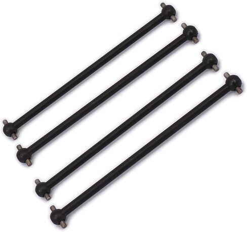 #45 Steel RC Drive Shaft Dogbone Overall Length 77mm for 1/10 RC Hobby Model Car hsp Wltoy Redcat 4PCS/Set in Saudi Arabia