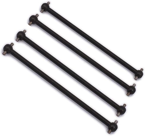 #45 Steel RC Drive Shaft Dogbone Overall Length 77mm for 1/10 RC Hobby Model Car hsp Wltoy Redcat 4PCS/Set in Saudi Arabia