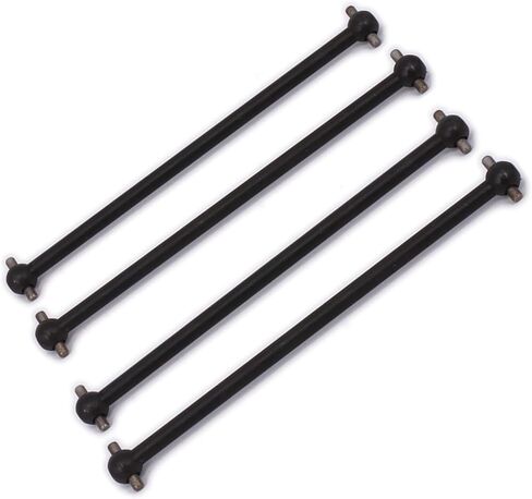 #45 Steel RC Drive Shaft Dogbone Overall Length 77mm for 1/10 RC Hobby Model Car hsp Wltoy Redcat 4PCS/Set in Saudi Arabia