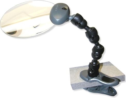 Carson BoaMag 2.5x LED Lighted Flexible Neck Magnifier and Flashlight (SM-22) in Saudi Arabia