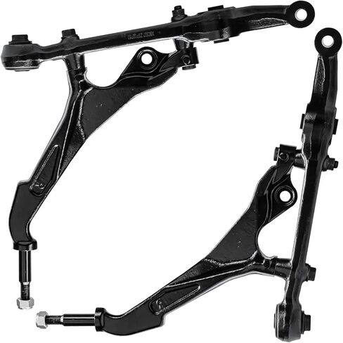 محور ديترويت - طقم الواجهة الأمامية 14 قطعة لسيارة Honda Civic 1992-1995 1993-1997 Civic Del Sol 1994-1997 Integra أذرع التحكم العلوية السفلية وقضبان الربط الخارجية الداخلية ومفاصل الكرة السفلية وصلات قضيب التأرجح استبدال الأحذية in Kuwait