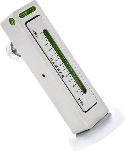 Adjustable Magnetic Gauge Tool, Wheel Camber Caster Pillar Alignment Tool, Universal Camber Strut Wheel Alignment Gauge for SUV Truck RV Tire Repair, Car Accessories (White) in Saudi Arabia