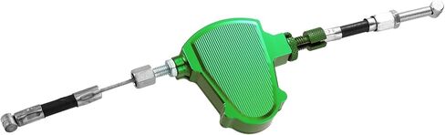 Universal CNC Aluminum Alloy Motorcycles Line Easy Stunt Pull Clutch Cable Lever Replacement for Economizer System Green Durable Material in Saudi Arabia