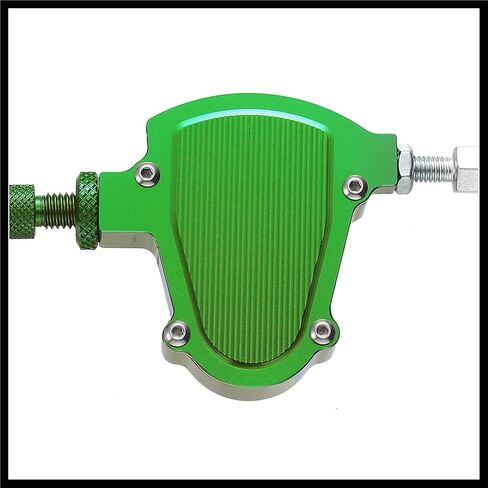 Universal CNC Aluminum Alloy Motorcycles Line Easy Stunt Pull Clutch Cable Lever Replacement for Economizer System Green Durable Material in Saudi Arabia