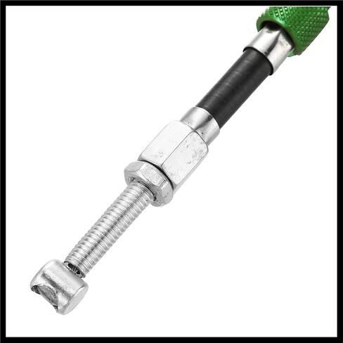 Universal CNC Aluminum Alloy Motorcycles Line Easy Stunt Pull Clutch Cable Lever Replacement for Economizer System Green Durable Material in Saudi Arabia