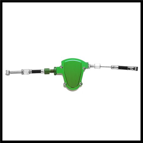 Universal CNC Aluminum Alloy Motorcycles Line Easy Stunt Pull Clutch Cable Lever Replacement for Economizer System Green Durable Material in Saudi Arabia