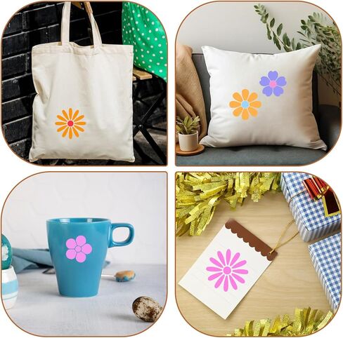 22 PCS Flower Stencils, Reusable Flower Stencil for Painting Plastic Floral Wall Painting Stencils Stylish Floral Stencil for Paintings Canvas Paper Cake Furniture DIY Crafts Decor in Kuwait