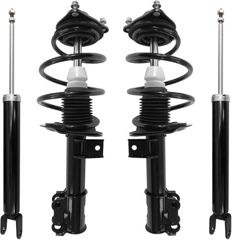 Unity Automotive 4-11771-259160-001 Front and Rear Replacement Complete Strut Assembly Shock Kit Fits 2011-2014 Hyundai Sonata in Saudi Arabia