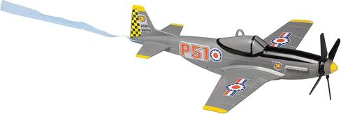 دارون لعبة طائرة سكاي فايتر على خيط، رمادي in Kuwait