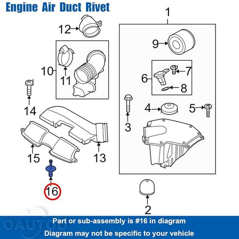 OAUTOO 30pcs Interior Trim & Engine Intake Duct Push-Type Retainer Clip 51-47-1-919-209, 51-48-1-884-779 for BMW E46, E90, E92, E53 X5, E70 X5, E71 X6, E85/E86 Z4 Models in Saudi Arabia