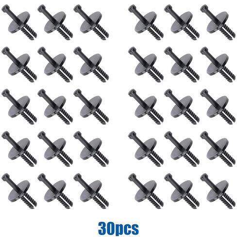 OAUTOO 30pcs Interior Trim & Engine Intake Duct Push-Type Retainer Clip 51-47-1-919-209, 51-48-1-884-779 for BMW E46, E90, E92, E53 X5, E70 X5, E71 X6, E85/E86 Z4 Models in Saudi Arabia