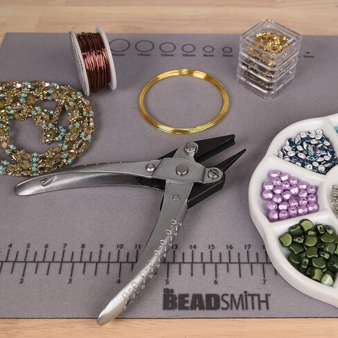 Beadsmith PL344 - Flat Nose Parallel Pliers 125mm in Kuwait