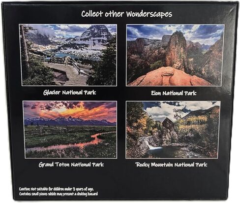 Wonderscapes - حديقة زيون الوطنية - أحجية الصور المقطوعة هبوط الملائكة، 1000 قطعة، 27.55 × 19.68 بوصة in Saudi Arabia