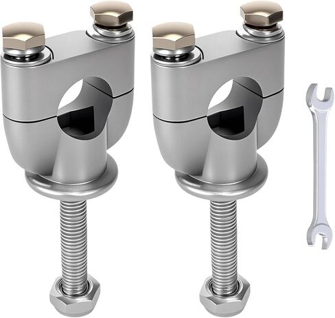 Universal 7/8" Mini Bike Handlebar Risers 22mm Motorcycle Handlebar Mount Clamp Compatible with Coleman BT200X RB100 Mega Moto 80 105 Motovox MBX10 MBX11 TaoTao DB100 Pit Dirt Bike Parts in Kuwait