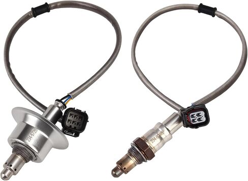 Oxygen O2 Sensor Upstream and Downstream Fits for Honda Accord 1.5L 2.0L 2018-2021, for Acura RDX 2019-2021, for Acura TLX 2021 1.5L 2.0L Turbo, Replace 234-5726 234-8046 2Pcs in Saudi Arabia