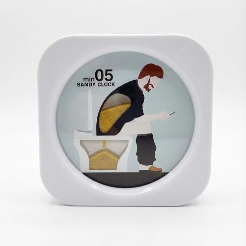 Imaginovelty New Version Toilet Bathroom Timer for Men, Funny Gift for Dad, Husband | Bathroom Timer, Retirement Gifts for Men | After Christmas Deal Boxing Day in Saudi Arabia