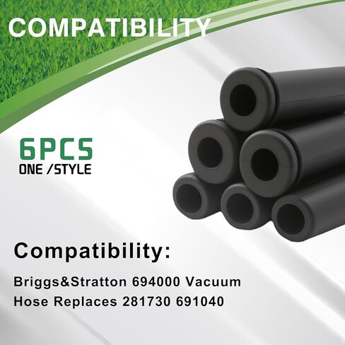 694000 استبدال خرطوم التفريغ لـ B-ri-ggs وS-tra-tton متوافق مع 281730 691040 694000(6 قطع) in Kuwait