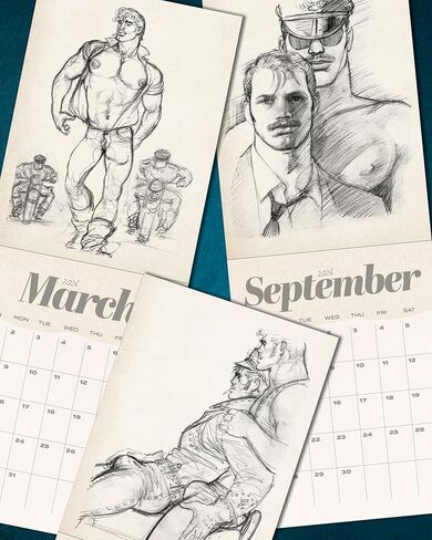 Tom of Finland Calendar 2026 (Official) in Saudi Arabia