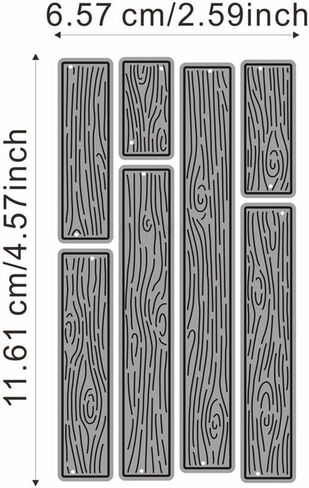 Geometry Die Cuts for Card Making, Tree Pattern Metal Cutting Dies for Paper Scrapbooking, DIY Stencils for Album Party Wedding Festivals Decoration in Saudi Arabia