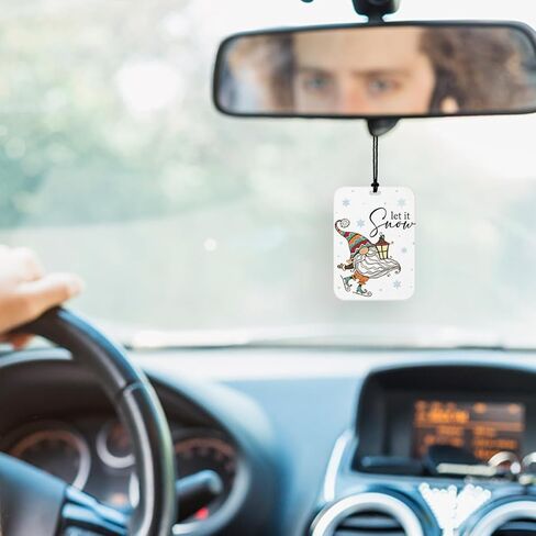4 Pcs Christmas Car Air Freshener Winter Car Accessories for Mirror Dorm Books Christmas Air Fresheners Cars Gifts for Women Men in Saudi Arabia