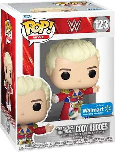 فانكو WWE ذا أمريكان نايتمير كودي رودس بوب! مجسم من الفينيل - إصدار محدود حصريًا، (FUN71169) in Kuwait