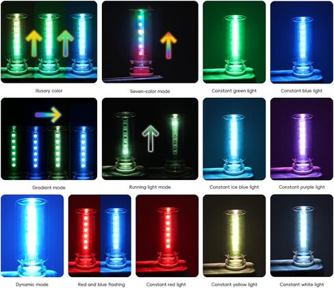 قطعتان من مصابيح USB للسيارة، مصباح USB ليلي صغير يعمل باللمس، مصباح LED قابل للتعتيم، زجاجة زجاجية محمولة، لمبة إضاءة USB للسيارة، غرفة النوم، المدخل، التخييم، التوصيل والتشغيل in Kuwait