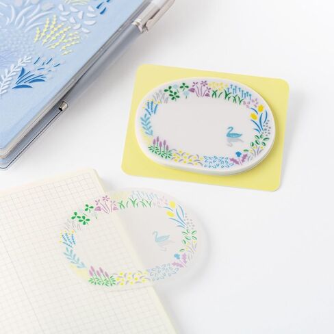 Hobonichi Techo Accessories – Yuri Sanae: See-Through Sticky Notes (Forest Lake) in Saudi Arabia