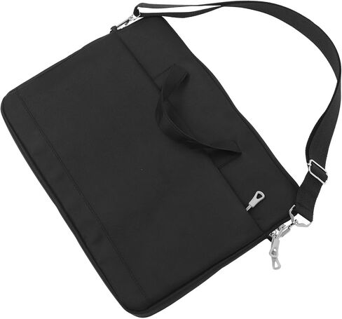 DOITOOL 1 مجموعة حقيبة كمبيوتر محمول مقاومة للصدمات خفيفة الوزن مقاومة للاهتراء لأجهزة الكمبيوتر اللوحية للسفر في الهواء الطلق واستخدام الأعمال حزام الكتف الأسود in Kuwait