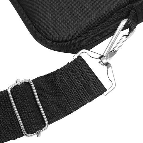 DOITOOL 1 مجموعة حقيبة كمبيوتر محمول مقاومة للصدمات خفيفة الوزن مقاومة للاهتراء لأجهزة الكمبيوتر اللوحية للسفر في الهواء الطلق واستخدام الأعمال حزام الكتف الأسود in Kuwait