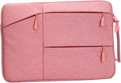 ARTIBETTER Laptop Handbag Portable Briefcase for Men and Women Notebook Cover with Pockets for Organized Storage Stylish Pink Design in Saudi Arabia