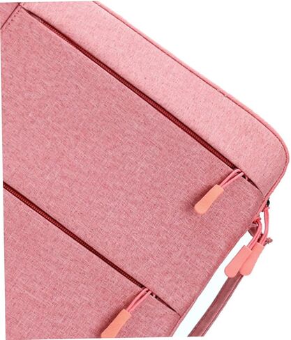 ARTIBETTER Laptop Handbag Portable Briefcase for Men and Women Notebook Cover with Pockets for Organized Storage Stylish Pink Design in Saudi Arabia