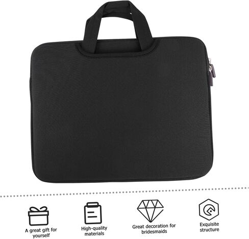 Gadpiparty Notebook Computer Carrying Bag Briefcase Scratch Handbag for Daily Use for Travel and Work in Saudi Arabia