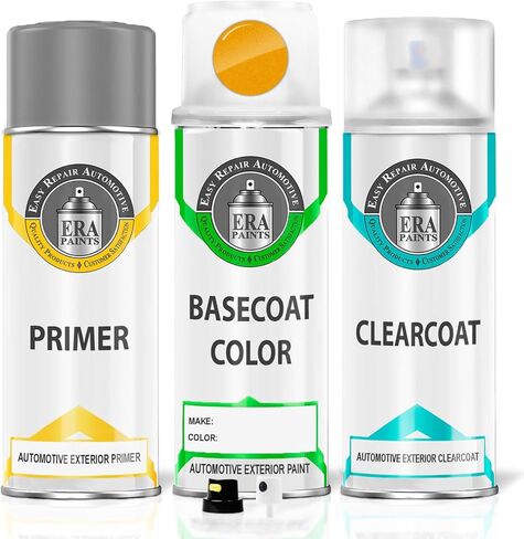 ERA Paints BY - School Bus Yellow for FORD Exact Match Automotive Touch Up Paint Jar - Basic Kit in Saudi Arabia
