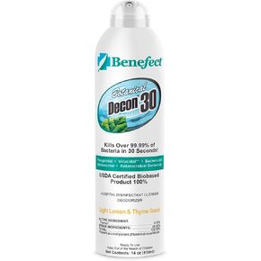 منظف ​​مطهر بينيفكت بوتانيكال ديكون 30 - تركيبة طبيعية بالكامل للحصول على قوة تنظيف فعالة - مثالي لوظائف الترميم وأضرار المياه - 20476 - 1 جالون in Kuwait