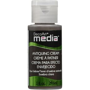 Deco Art Media Antiquing Cream, 1-Ounce, Raw Umber in Saudi Arabia