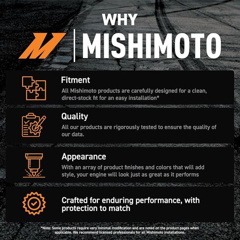 Mishimoto MMFS-RX8-04BK Aluminum Fan Shroud, Compatible with Mazda RX8, 2004-2008, Black in Saudi Arabia