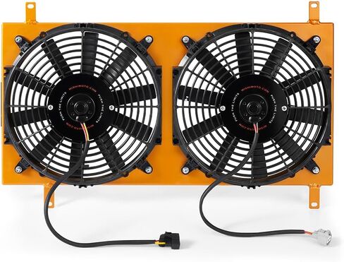 Mishimoto MMFS-MIA-90GD Aluminum Fan Shroud, Compatible with Mazda Miata, 1990-1997, Gold in Saudi Arabia