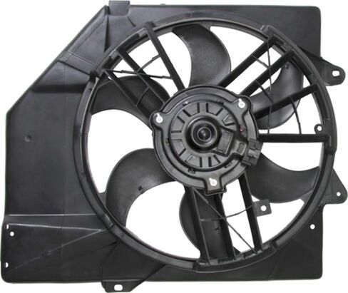 Replacement Engine Cooling Fan Assembly for 1991-1996 Ford, Mercury Escort, Tracer (1.8L 4 Cylinder) in Saudi Arabia